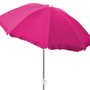 Sonnenschirm rund 1,80m pink Nylon