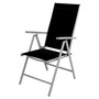3-teiliges Campingm�bel Set Aluminium Textilen schwarz