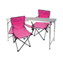 3-teiliges Campingm�bel Set Pink