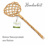 Teppichklopfer Rattan  L76xB25,5xH2,5cm