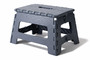 Klapptritt Klapphocker Trittstufe Falthocker Anthrazit max 150 Kg