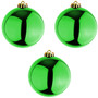 3 St�ck XXL Weihnachtsbaumkugeln Christbaumkugeln Lime  20cm