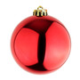 6 St�ck XL Weihnachtsbaumkugeln Christbaumkugeln Rot  15cm