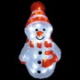Acryl Schneemann 40 LEDs kaltwei� Au�enbeleuchtung