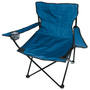 4-teiliges Campingm�bel Set Blau Tisch + 3 Anglerst�hle Blau
