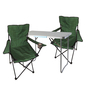 3-teiliges Campingm�bel Set Gr�n Tisch+ campingst�hle mit Tasche