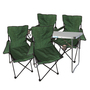 5-teiliges Campingm�bel Set Gr�n Tisch+ campingst�hle mit Tasche