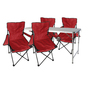 5-teiliges Campingm�bel Set Tisch h�henverstellbar + St�hle +Tasche 