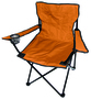 5-teiliges Campingm�bel Set orange Tisch h�henverstellbar +St�hle