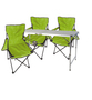 4-teiliges Campingm�bel Set Lime Tisch h�henverstellbar St�hle Tasche 