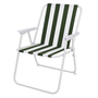 Campingstuhl Outdoor Klappstuhl Regiestuhl Gr�n/Wei� gestreift