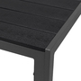 Alu Nonwood Gartentisch Esstisch Outdoortisch anthrazit 180x90cm  