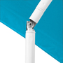 Sonnenschirm rund 1,80m blau Nylon