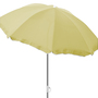 Sonnenschirm rund 1,80m beige Nylon