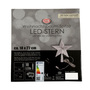 10 LEDs Stern Baumspitze Weihnachtsbaumspitze Kabel transparent