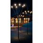 4 St�ck LED-Gartenleuchtst�be mit insgesamt 24 Sternen