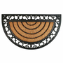 Schmutzfangmatte Schuhabstreifer 45x75 cm Ornamente halbrund