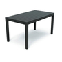 Gartengarnitur Bistrogarnitur 5-tlg.138x80cm Farbe Anthrazit Holzoptik