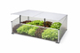 Fr�hbeet mit und ohne Doppeldach Gew�chshaus Treibhaus Aluminium