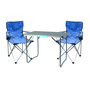 3-teiliges Campingm�bel Set blau 2x Stuhl inkl. Tasche + 1x Tisch