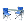 3-teiliges Campingm�bel Set Blau 2x Stuhl inkl. Tasche + 1x XXL Tisch