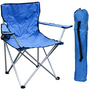 2 St�ck Anglersessel inkl. Getr�nkehalter und Tasche blau bis 120kg