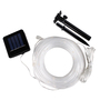 Solar 75 LED Lichterschlauch Solarpanel Erdspie� warmweiss Innen & Aussen