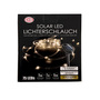 75 LED Solar Lichterschlauch Solarpanel warmweiss Innen Aussen