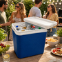 K�hlbox Thermobox Picknick Camping Outdoor 24 Liter mit Henkel