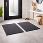 2er Schmutzfangmatte Sauberlaufmatte T�rmatte Fu�matte 40x60cm grau