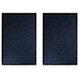 2er Schmutzfangmatte Sauberlaufmatte T�rmatte Fu�matte 40x60cm grau