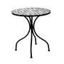 Mosaik Bistrotisch Gartentisch Tisch 60cm Stein Optik