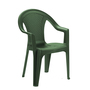 Stapelstuhl Gartenstuhl Outdoorstuhl Kunststoff Rattan-Optik Gr�n