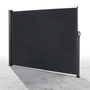 Seitenmarkise Windschutz Sichtschutz Sonnenschutz Metall Anthrazit 300 x 160cm 