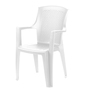 Stapelsessel Stapelstuhl Bistrostuhl Kunststoff Eden Rattan-Optik Wei�