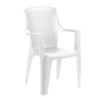 Stapelsessel Stapelstuhl Bistrostuhl Kunststoff Eden Rattan-Optik Wei�