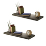 2er Hochwertiges Wandboard Wandregal 60cm MDF B60xH3,8xT23,5cm