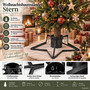 Baumst�nder Rustikal mit Stern  34cm