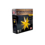 XL LED  25cm Weihnachtsstern Gold Fensterstern Faltstern Innen und Aussen