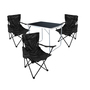 4-tlg Camping Set Gartenm�bel Campingtisch  3 Campingstuhl Klappstuhl