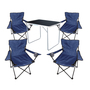 5-tlg Camping Set Gartenm�bel Campingtisch  4 Campingstuhl Klappstuhl