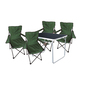 5-tlg Camping Set Gartenm�bel Campingtisch 4 Campingstuhl Klappstuhl