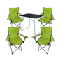 5-tlg Camping Set Gartenm�bel Campingtisch  4 Campingstuhl Klappstuhl