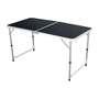 5-teiliges Campingm�bel Set Black Alu 120x60x58/70cm anthrazit