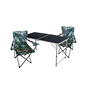 3-tlg. Campingm�bel Set Tisch + 2 Campingst�hle Camouflage + Tasche