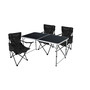 4-teiliges Campingm�bel Set Tisch + 3 Campingst�hle + Tasche Outdoor 