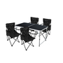 5-teiliges Campingm�bel Set Tisch + 4 Campingst�hle + Tasche Outdoor