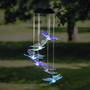  Solar Windspiel Partylichter Gartenbeleuchtung Deko Schmetterling Farbwechsel LED 