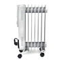 lradiator Heizkrper Modell HR-1500 wei 1500W 7 Rippen 3 Heizstufen