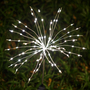 Solarlampe Terrasse Weihnachtsbeleuchtung Feuerwerk LED 90LED